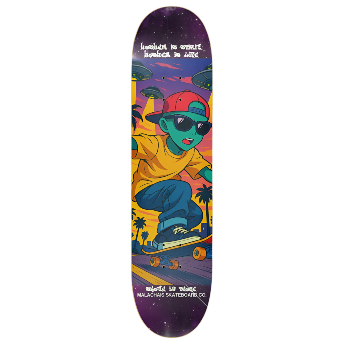 Malachais "ALIEN BOY AND THE HUMAN INVASION" Deck