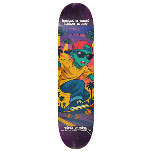 Malachais "ALIEN BOY AND THE HUMAN INVASION" Deck